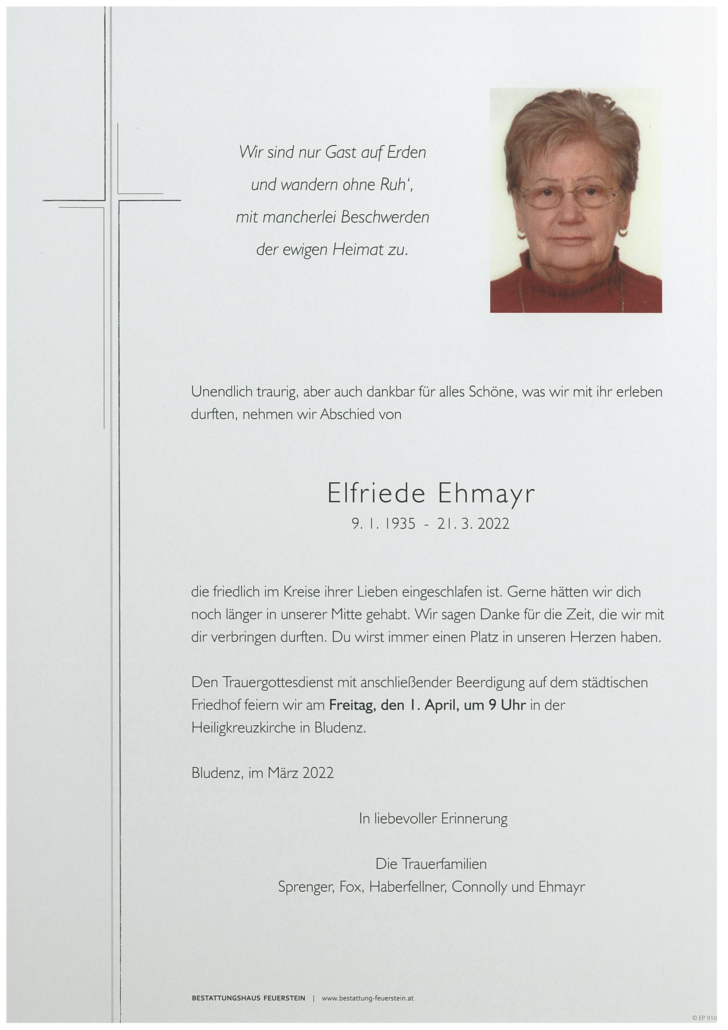 Elfriede Ehmayr